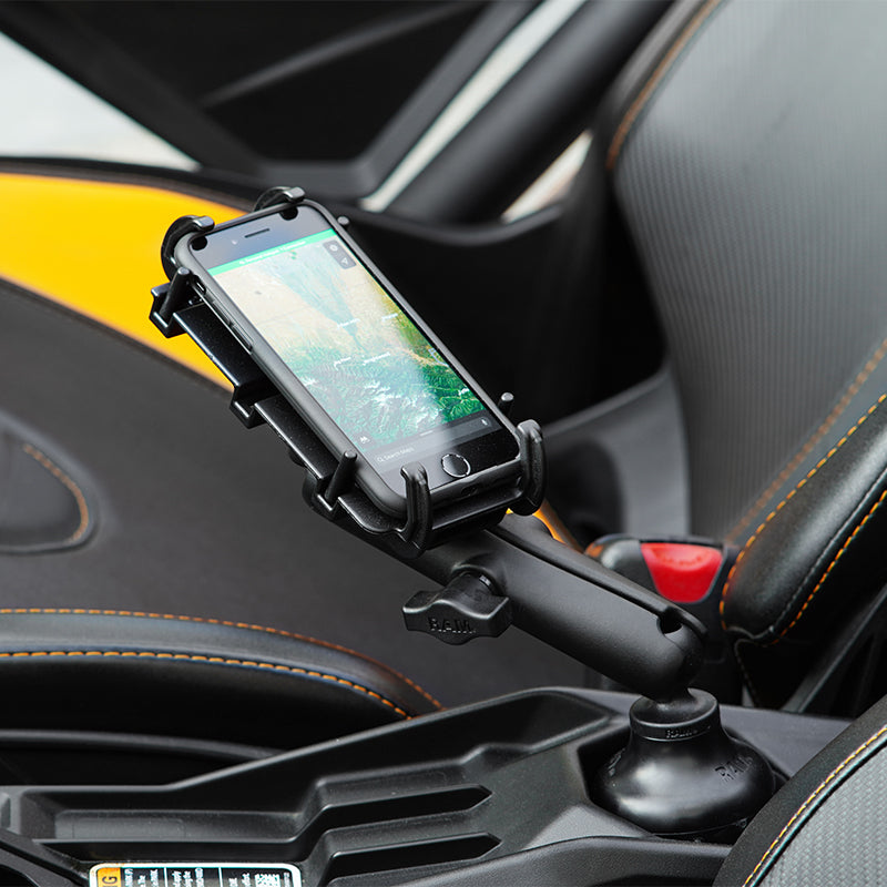 Quick-Grip Universal Phone Holder with Ball