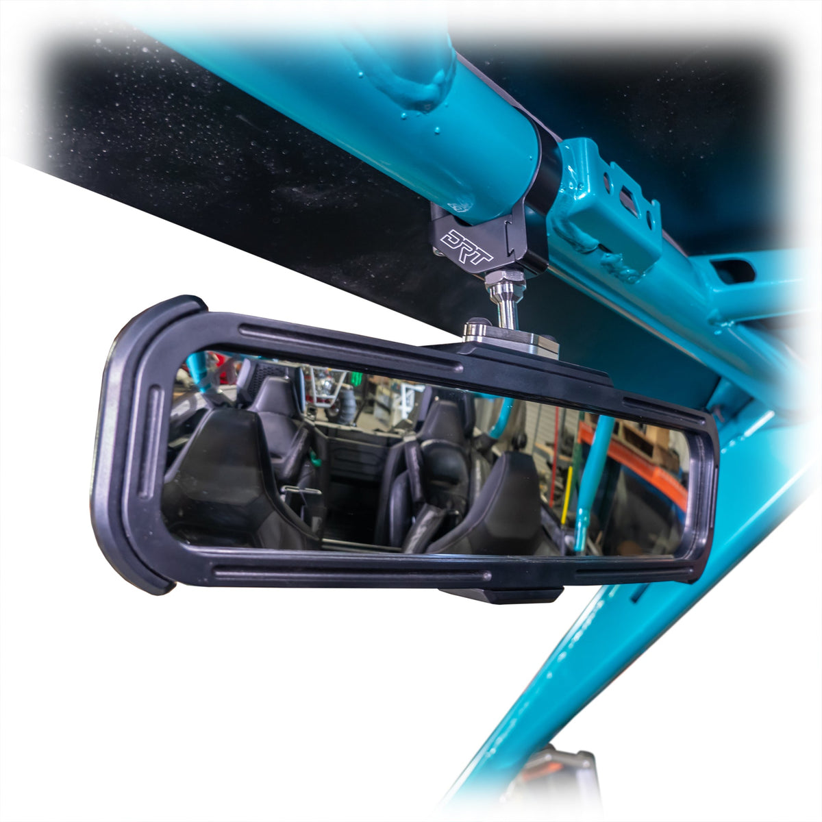 SxS Tactical Convex Center Mirror by DRT Motorsports, product view 8