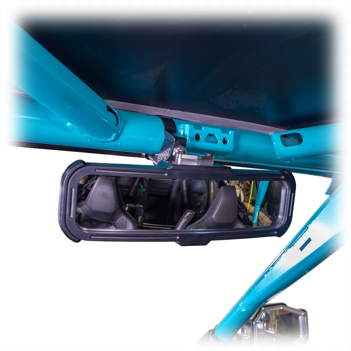 SxS Tactical Convex Center Mirror by DRT Motorsports, product view 9