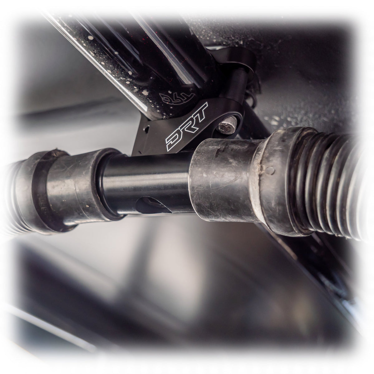 Single Helmet Hose Dock Clamp by DRT Motorsports, product view 5