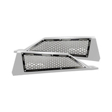 Polaris RZR XP Turbo / Turbo S CNC Laser Cut Steel Side Intake Grilles (2017+) | 50 Caliber Racing