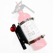 Universal Quick Release Fire Extinguisher Mount | 50 Caliber Racing