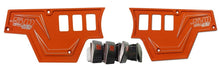 Polaris RZR XP1000 6-Switch CNC Billet Dash Panel with Switches – Orange