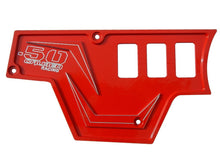 Polaris RZR XP1000 6-Switch CNC Billet Dash Panel – Red (Panel Only)