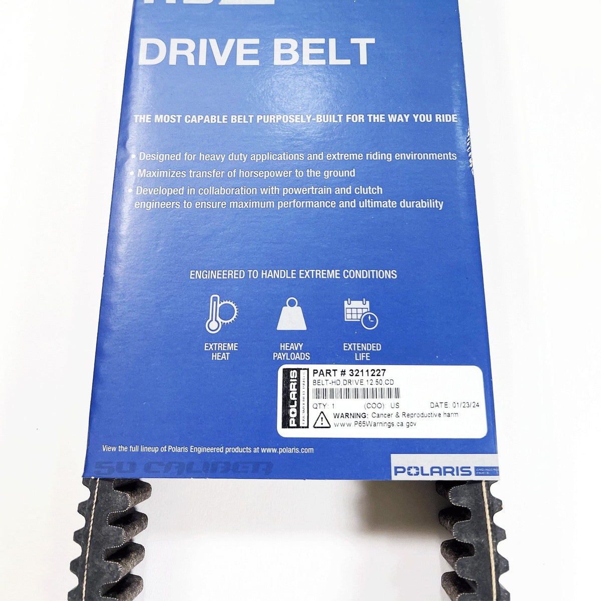 Polaris RZR Turbo CVT Drive Belt (3212358) | Polaris OEM