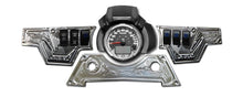 Polaris RZR XP1000 3-Piece 6-Switch CNC Billet Dash Panel with Switches – Silver