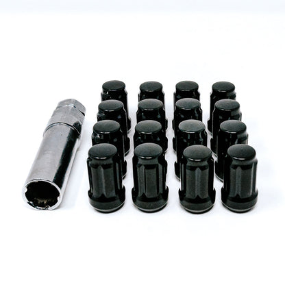 12x1.5 UTV Wheels Black Lug Kit (4-Lug) Valor Offroad