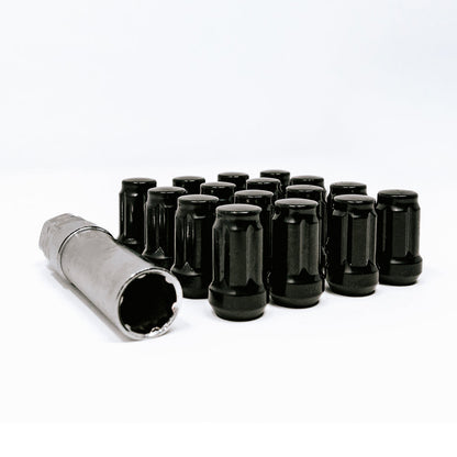 12x1.5 UTV Wheels Black Lug Kit (4-Lug) Valor Offroad