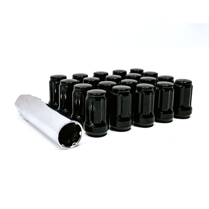 12x1.5 UTV Wheels Black Lug Nut Kit (5-Lug) Valor Offroad
