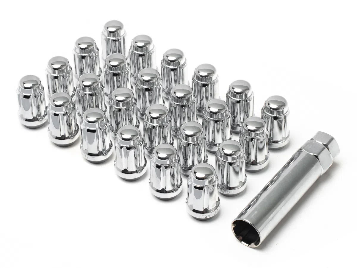 12x1.5 UTV Wheels Chrome Lug Kit (6-Lug) Valor Offroad