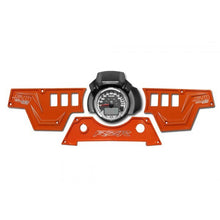 Polaris RZR XP1000 3-Piece 6-Switch CNC Billet Dash Panel – Orange (Panel Only)
