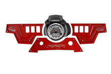 Polaris RZR XP1000 3-Piece 6-Switch CNC Billet Dash Panel – Red (Panel Only) | 50 Caliber Racing