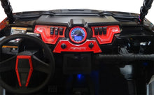 Polaris RZR XP1000 3-Piece 6-Switch CNC Billet Dash Panel with Switches – Red