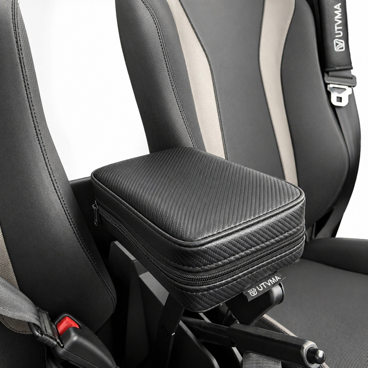UTVMA Commander MAX Front or Rear Armrest with Bracket (2021+)