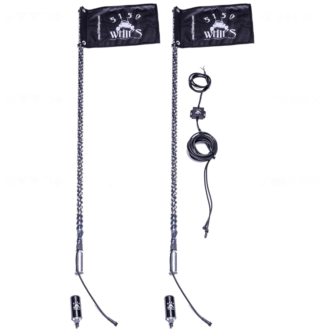 187 LED Whips (Pair) 5150 Whips