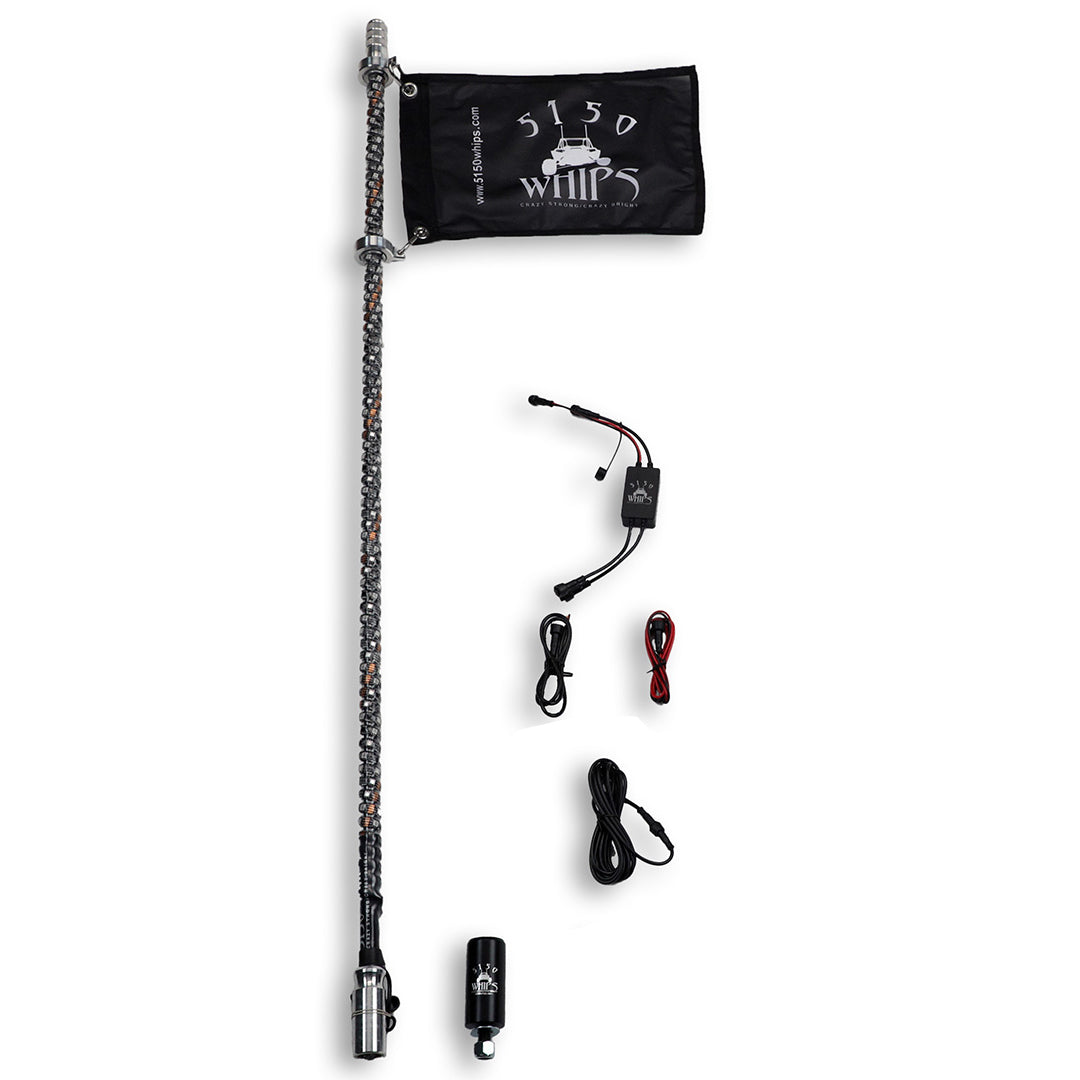 187 Platinum LED Whip (Single) 5150 Whips