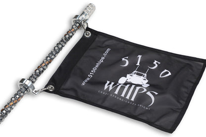 187 Platinum LED Whips (Pair) 5150 Whips