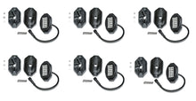187 Style Rock Lights with Control Harness 5150 Whips