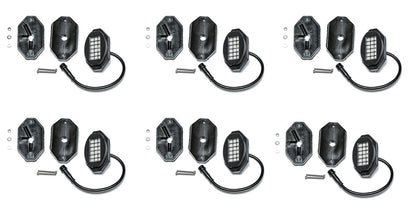 187 Style Rock Lights with Control Harness 5150 Whips