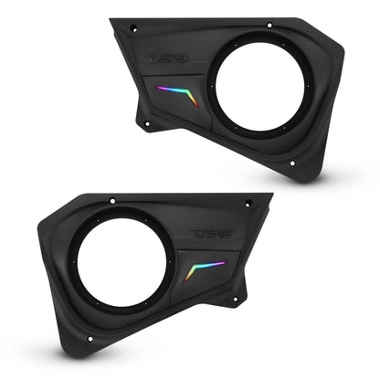 Polaris RZR Pro R / Pro XP / Turbo R Rear Door Empty Speaker Panels | DS18