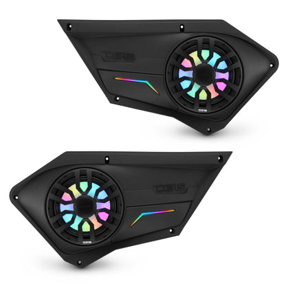 Polaris RZR Pro R / Pro XP / Turbo R Front Door Loaded Speaker Panels | DS18
