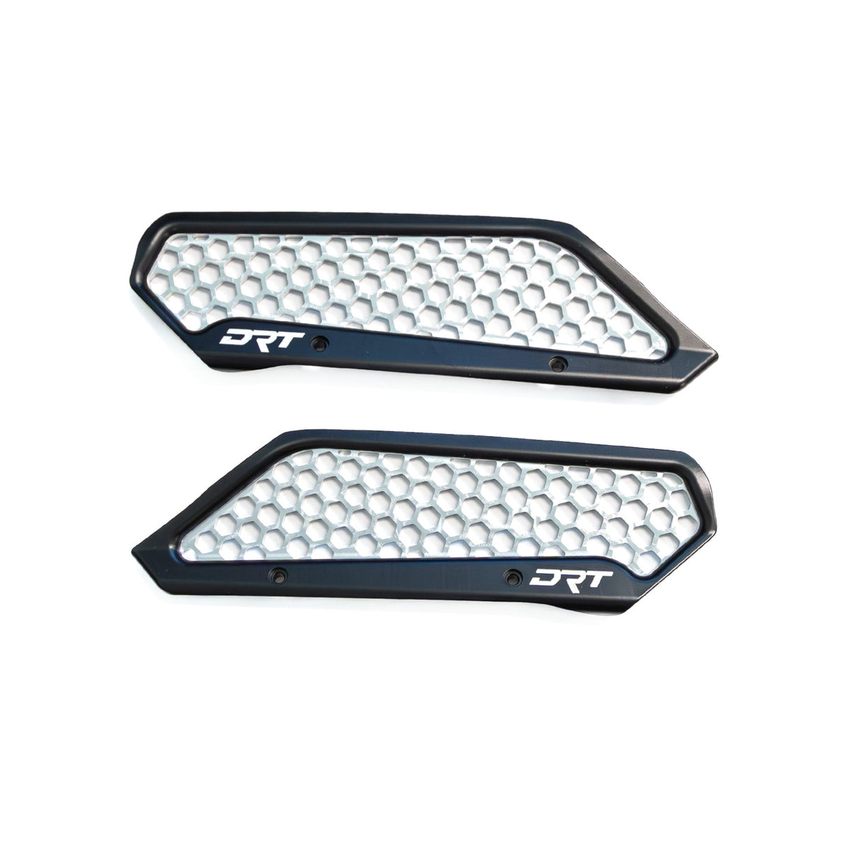 Polaris RZR Pro R / Pro S / Pro XP Billet Aluminum Front Fender Intake Mesh Kit by DRT Motorsports, product view 3
