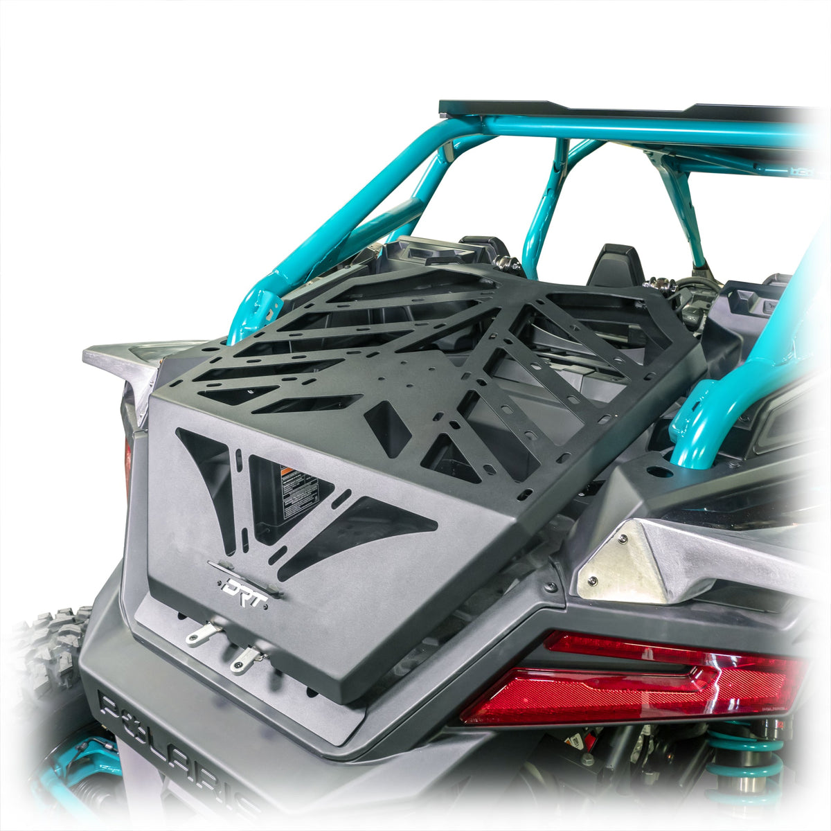 Polaris RZR Pro R / Pro S / Pro XP / Turbo R Tire Carrier Adventure Rack V2 by DRT Motorsports, product view 11