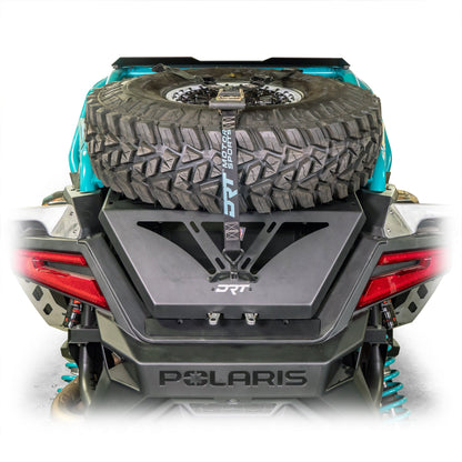 Polaris RZR Pro R / Pro S / Pro XP / Turbo R Tire Carrier Adventure Rack V2 by DRT Motorsports, product view 13