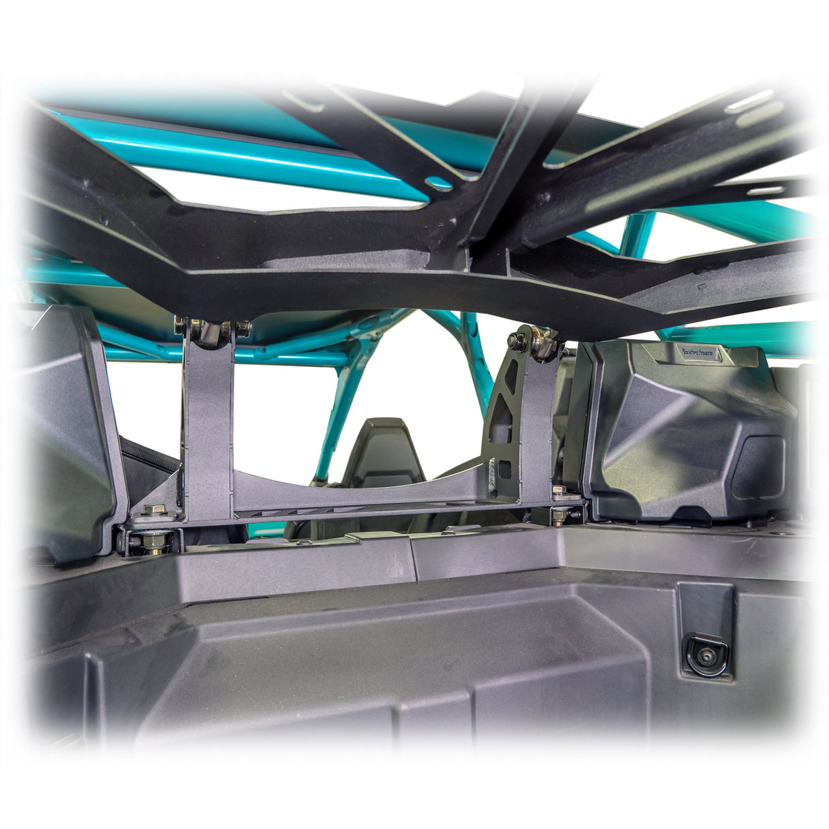 Polaris RZR Pro R / Pro S / Pro XP / Turbo R Tire Carrier Adventure Rack V2 by DRT Motorsports, product view 7