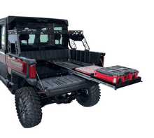 Polaris Ranger 1500XD Bed Drawer – 500 LB Locking Slides, Milwaukee Compatible