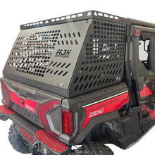 Kawasaki Ridge Bed Rack with Enclosure by AJK Offroad, top view