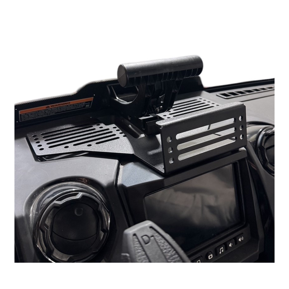 Polaris Ranger XD 1500 Center Dash Panel by AJK Offroad, front view