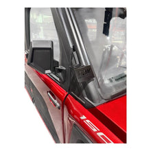 Polaris Ranger XD 1500 A-Pillar Light Mounts SxS - Installed View | AJK Offroad