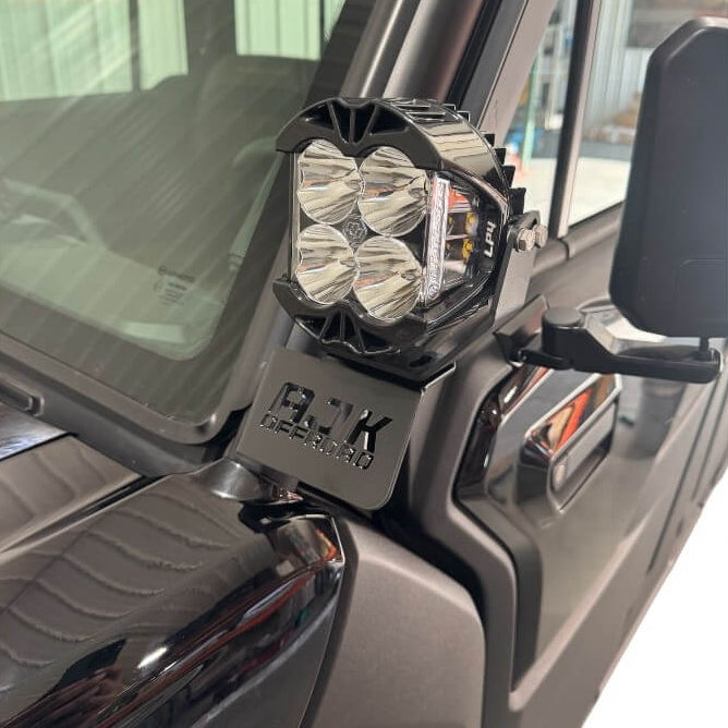 CF Moto UForce U10 A Pillar light mount by AJK Offroad, product view 4