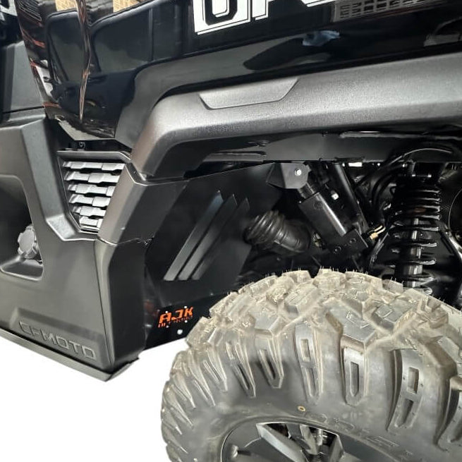 CF Moto UForce U10 Rear Inner Fender Guards by AJK Offroad, product view 3