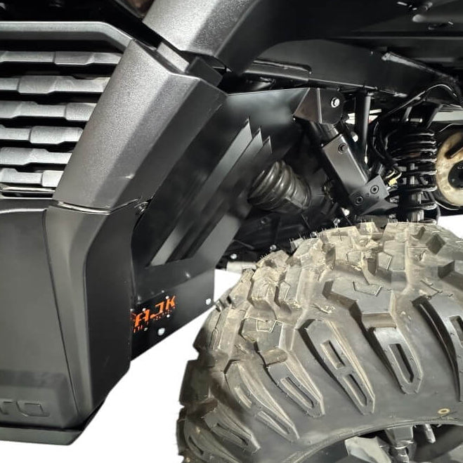 CF Moto UForce U10 Rear Inner Fender Guards by AJK Offroad, product view 4