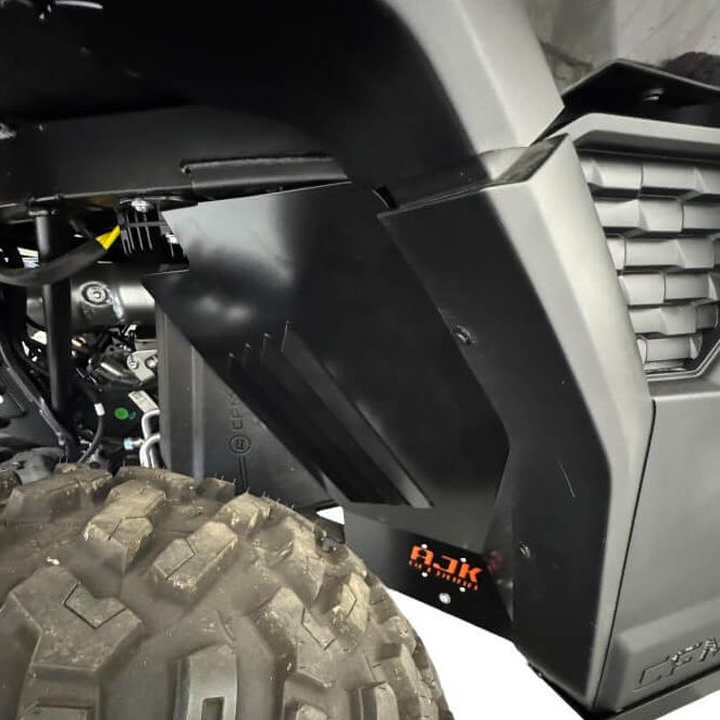 CF Moto UForce U10 Rear Inner Fender Guards by AJK Offroad, product view 6