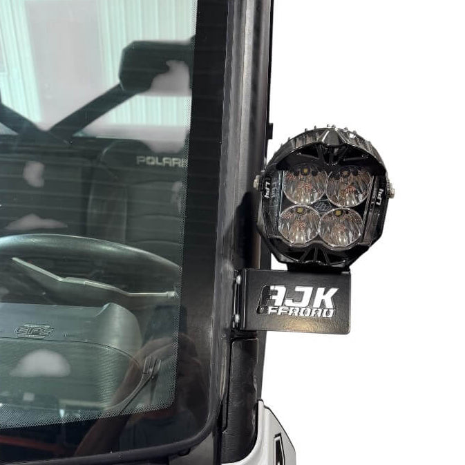 Polaris Ranger 1000XP A Pillar Light Mount by AJK Offroad, product view 1
