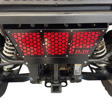 Kawasaki Ridge Exhaust Cover by AJK Offroad, angled view