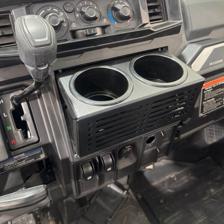 Kawasaki Ridge Dash Mount / Cup Holder by AJK Offroad, product view 1