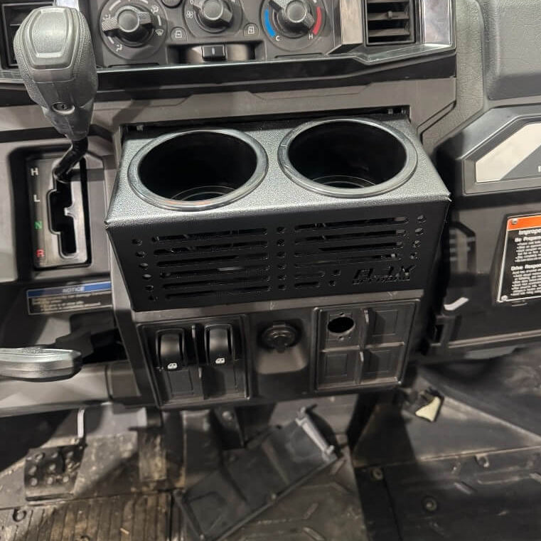 Kawasaki Ridge Dash Mount / Cup Holder by AJK Offroad, product view 2