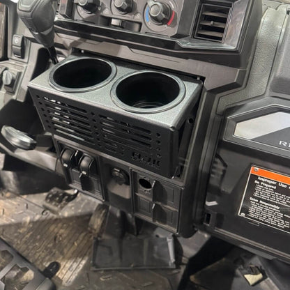 Kawasaki Ridge Dash Mount / Cup Holder by AJK Offroad, product view 3