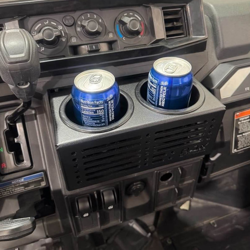 Kawasaki Ridge Dash Mount / Cup Holder by AJK Offroad, product view 4