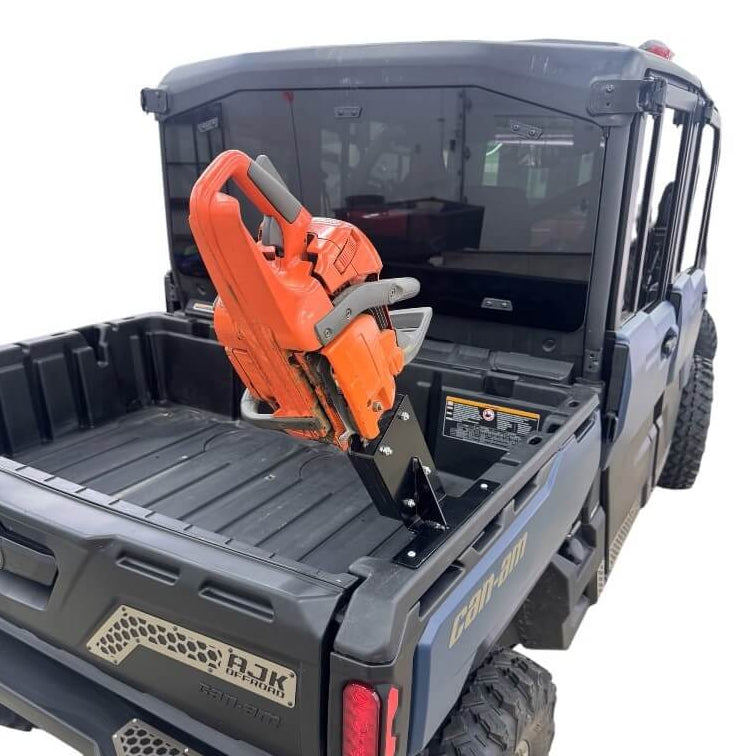 Can-Am Defender HD10 and HD11 Chainsaw Mount by AJK Offroad, product view 1