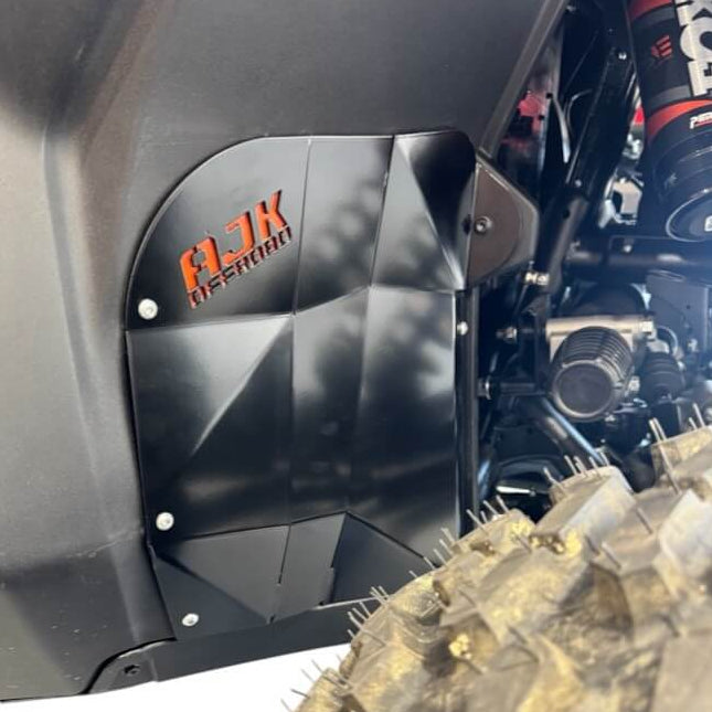 CF Moto Z-10 Front Inner Fender Guards by AJK Offroad, product view 2
