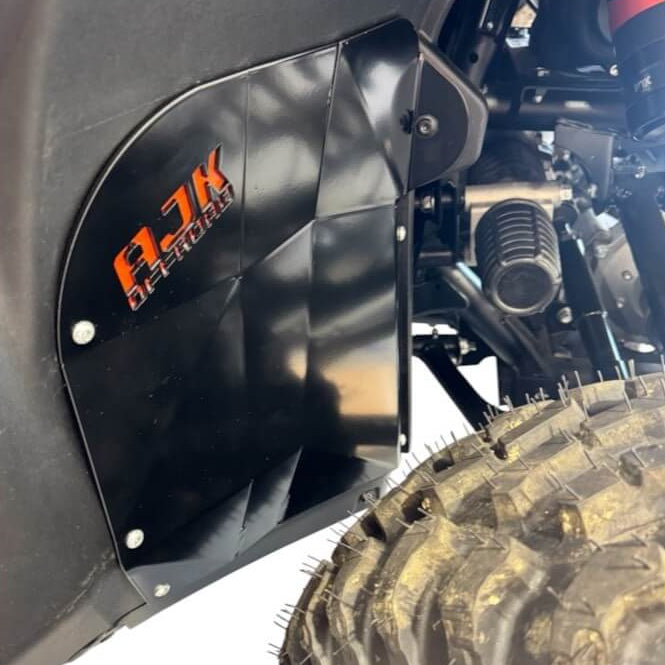 CF Moto Z-10 Front Inner Fender Guards by AJK Offroad, product view 5