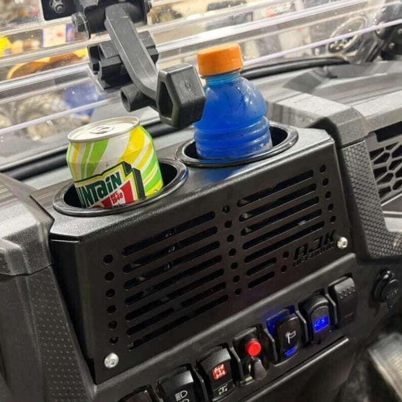 Polaris RZR XP 1000 Dash Mount Cup Holders | AJK Offroad