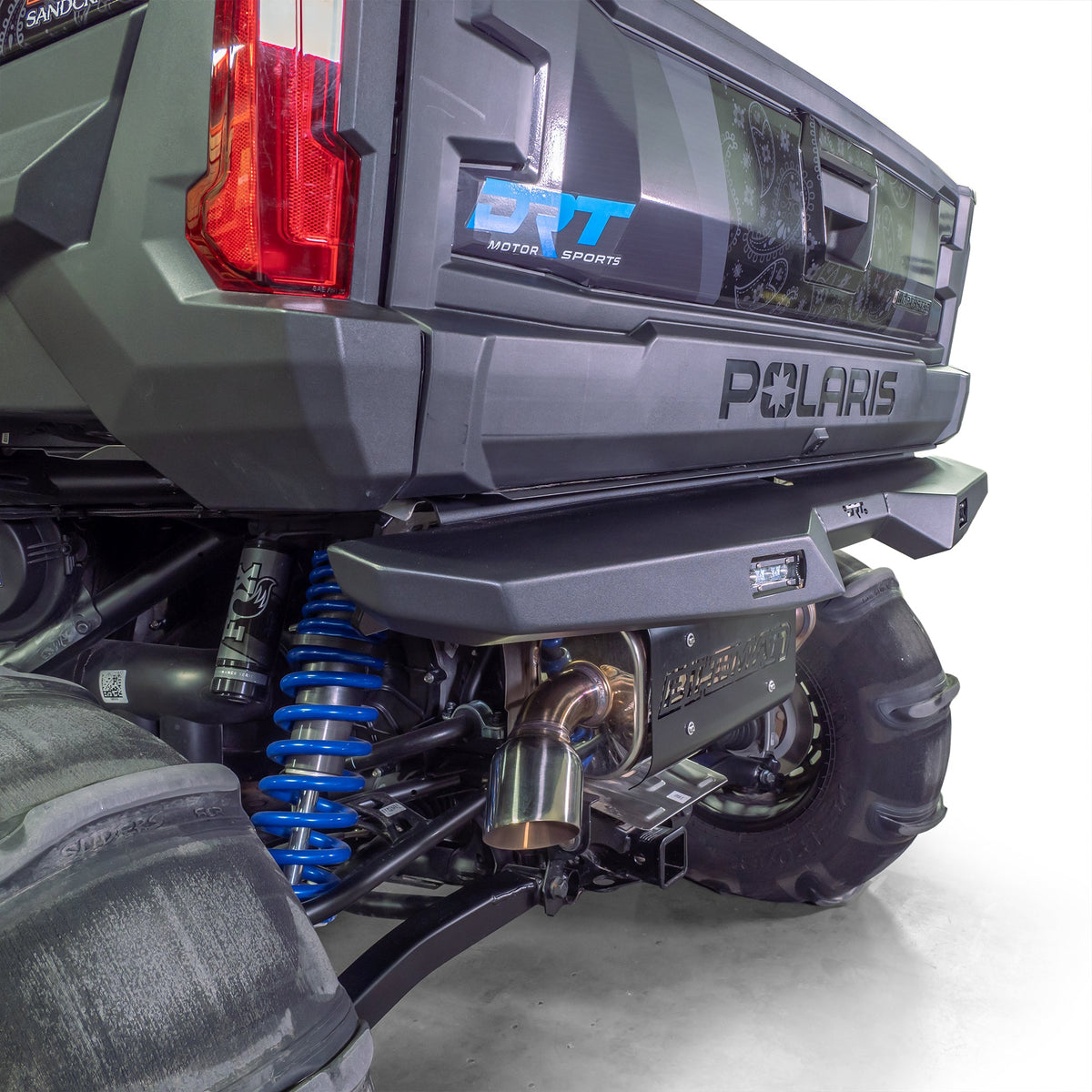 Polaris Xpedition Rear Bumper by DRT Motorsports, rear view 7