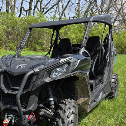Can-Am Maverick Trail Heavy Canvas Roof by 3 Star UTV, top view 2