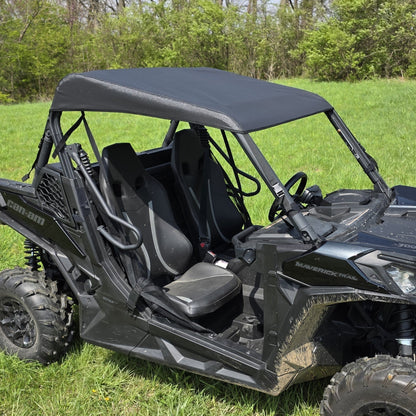 Can-Am Maverick Trail Heavy Canvas Roof by 3 Star UTV, top view